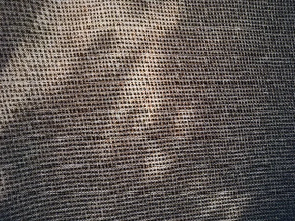 Лляна текстура і тіні як сільський фон — стокове фото