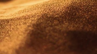 Moda markası için altın gibi parlak kumaş dokusu tatil arkaplanı, tekstil yüzeyi ve lüks malzeme olarak yakın plan