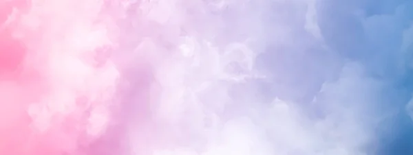 Fantasie rosa und blauer Himmel, spiritueller Hintergrund und Natur — Stockfoto