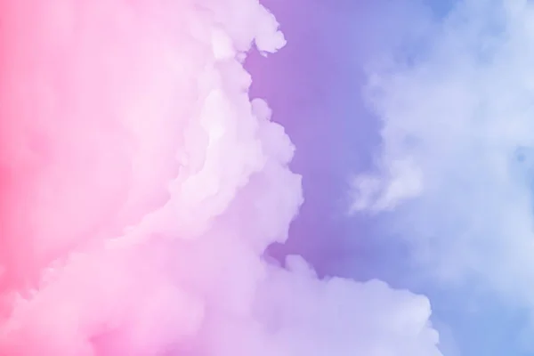 Fantasy cielo rosa e blu, spirituale e la natura di sfondo — Foto Stock