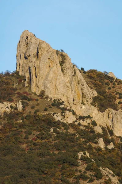 Increíble Cresta Origen Volcánico Crimea — Foto de Stock