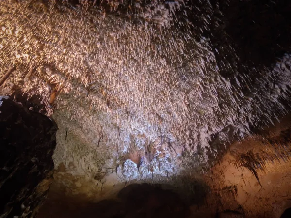 Jasovska Cave Slovakia Cave Formations — Stock Photo, Image