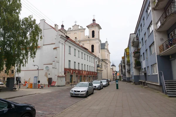 Vilnius Litvánia Október 2017 Vilnius Egy Turisztikai Kulturális Központ Litvánia — Stock Fotó