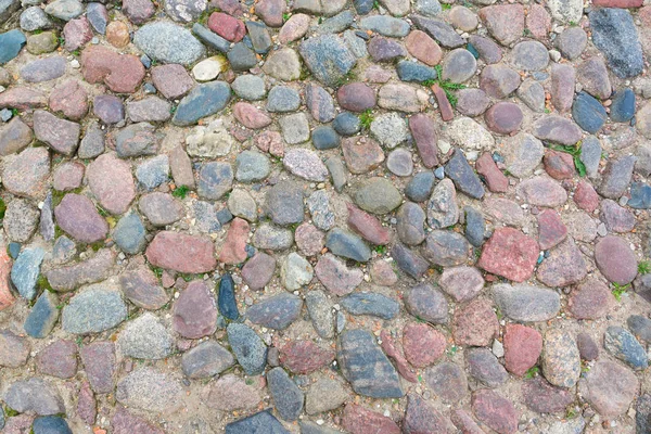 Pedras São Dispostas Uma Ordem Caótica São Uma Textura — Fotografia de Stock