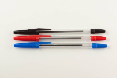 üç renk kolları yakın çekim izole arka plan