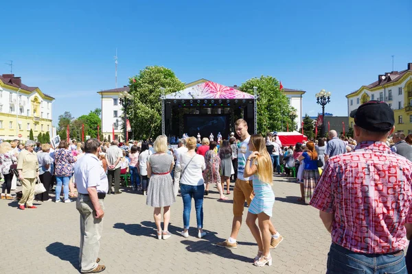 Borissov Biélorussie Mai 2018 Célébration Jour Victoire Dans Une Grande — Photo