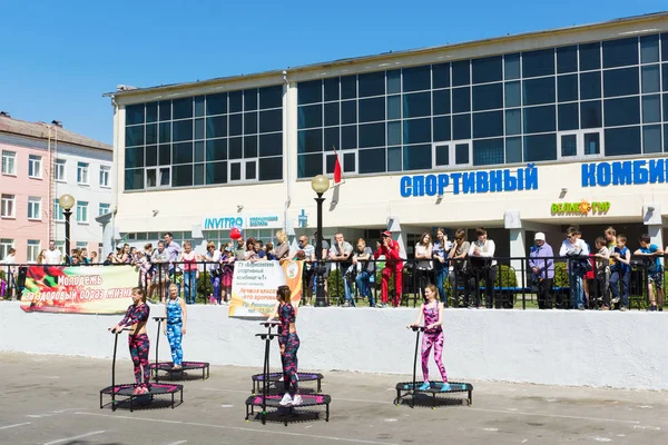 Borissow Weißrussland Mai 2018 Feier Des Sieges Einer Großen Regionalen — Stockfoto