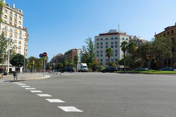 Bezoek aan de stad Barcelona — Stockfoto