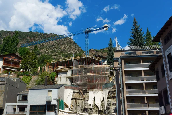 Paseo por la capital de Andorra — Foto de Stock