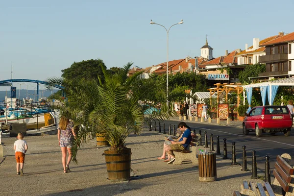 Streets of the old town of Nessebar — Stock Photo, Image