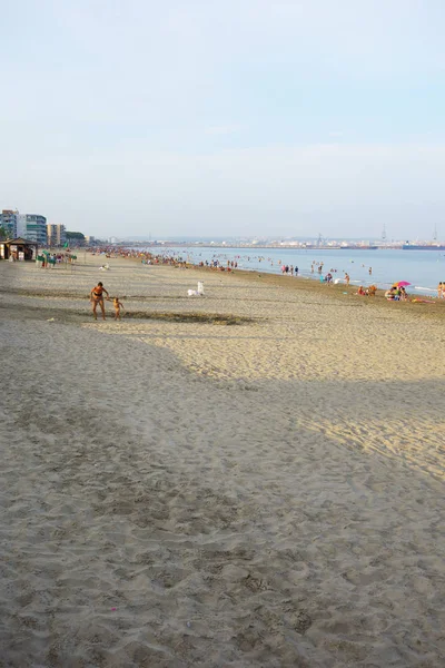 Ciudad de vacaciones La Pineda Español — Foto de Stock