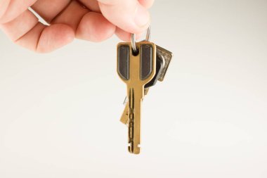 elinde farklı tuşları büyük demet 