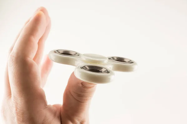 The bearing spinner is a great stress reliever toy — Stock Photo, Image