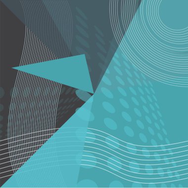 Soyutlama, üçgenler, çizgiler, daireler, şekiller