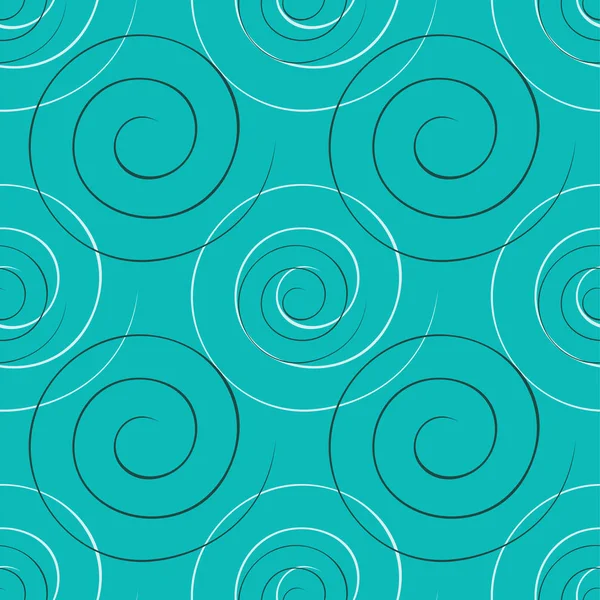 Fırça darbeleri stilinde spiralli desen — Stok Vektör