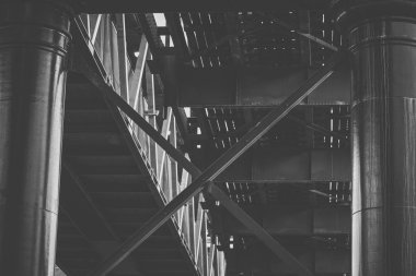 Ipswich şehir tren hattı gün boyunca.