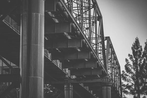 Ипсвич Городской Железнодорожной Линии Течение Дня — стоковое фото