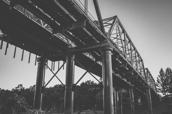 Ипсвич Городской Железнодорожной Линии Течение Дня — стоковое фото
