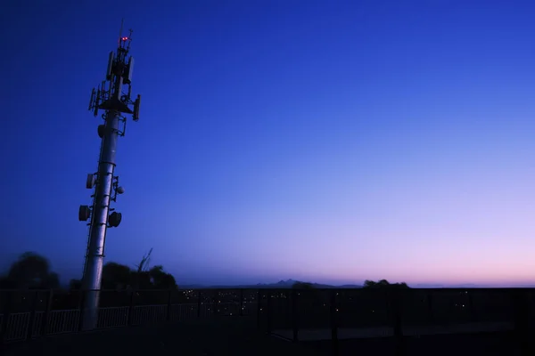 Comunicações Torre Rádio Ipswich City Queensland — Fotografia de Stock