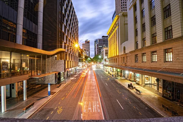 Brisbane Australia Samstag April 2018 Blick Auf Den Verkehr Auf — Stockfoto