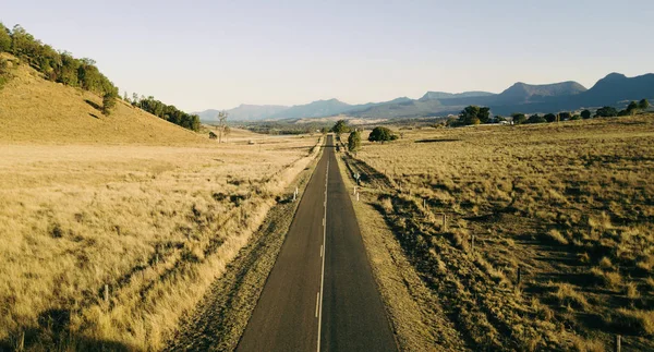 Straße Auf Dem Land Queenland Australien — Stockfoto