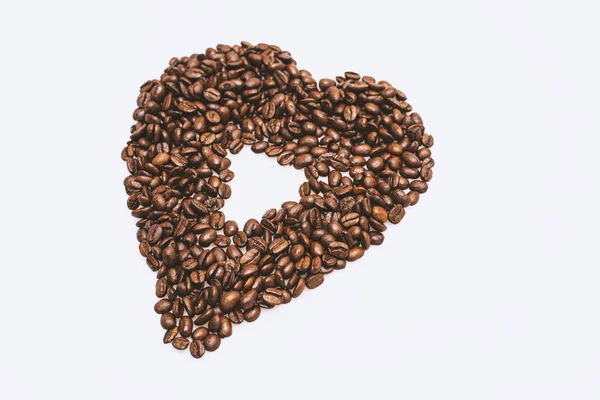 Szétszórt kávébab — Stock Fotó