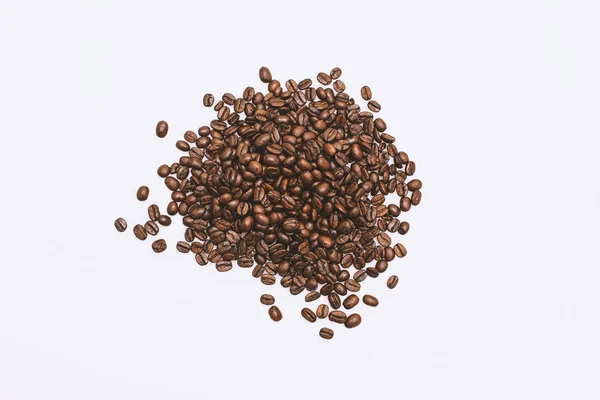 Scattered coffee beans — Stock Photo, Image