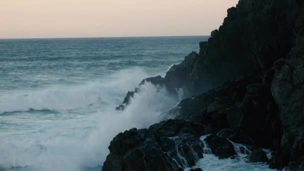 Praia Byron Bay Bonita Nova Gales Sul — Vídeo de Stock