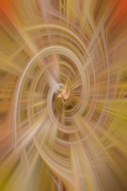 Çevirme efektli soyut renkli makro fotoğraf