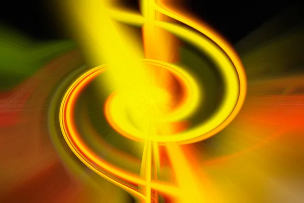 Abstract Colourful Macro Photo Twirl Effect — Stock Photo, Image