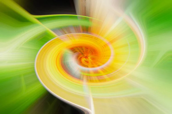 Abstract Colourful Macro Photo Twirl Effect — Stock Photo, Image