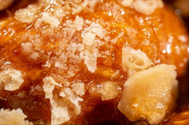 Bir gurme çatlağın ultra makro fotoğrafı.