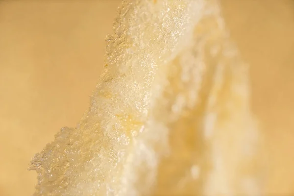 Detailed Closeup Macro Photo Crinkled Potato Chip — Stock Photo, Image