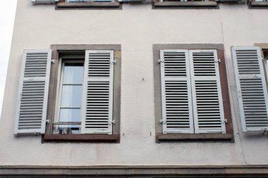 Strasburg, Fransa bina ayrıntılı cephe