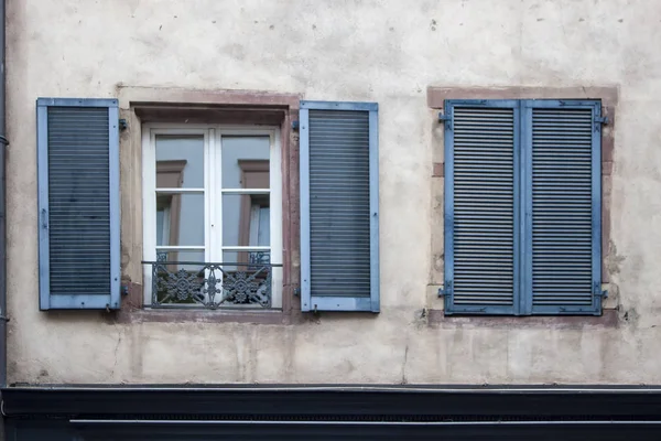 Dettaglio Facciata Edificio Strasburg Francia — Foto Stock