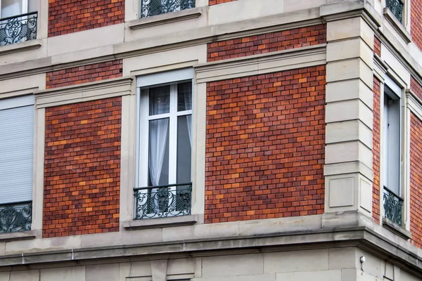 Detalle Fachada Edificio Strasburg Francia — Foto de Stock