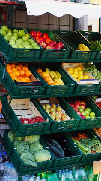Fruit and vegetable on a market. — Stock Photo, Image