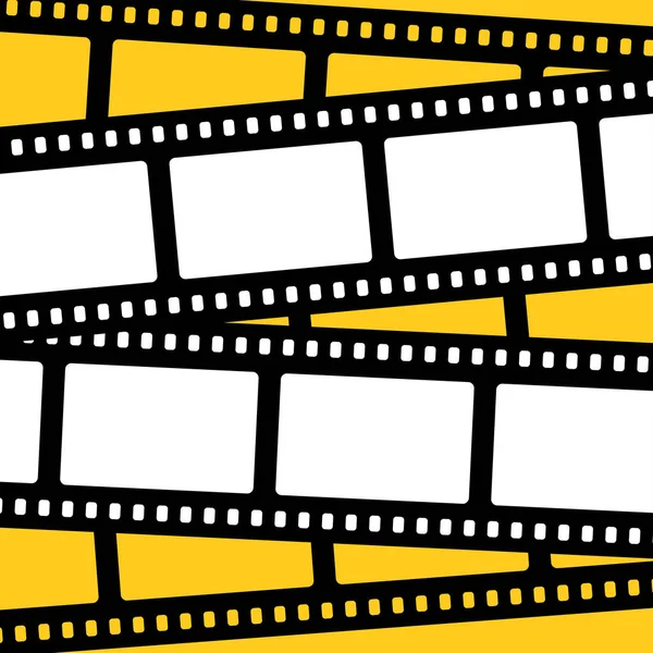 sinema için vektör clapboard. çerçeve film ve kayrak metin için yer var.