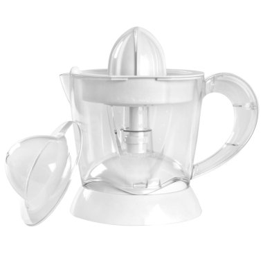 Beyaz arkaplanda boş mutfak pulları 