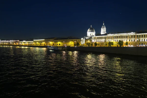 Ночной Вид Санкт Петербург — стоковое фото
