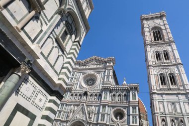 Eski İtalyan şehir Floransa kubbede