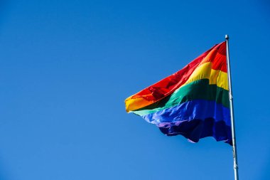 San Francisco 'daki Castro bölgesinde eşcinsel hakları bayrağı açıldı