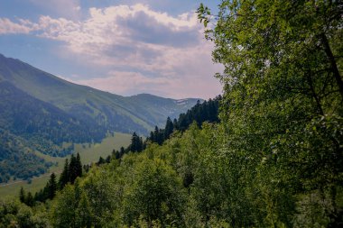 dağ gölleri Kafkasya'da
