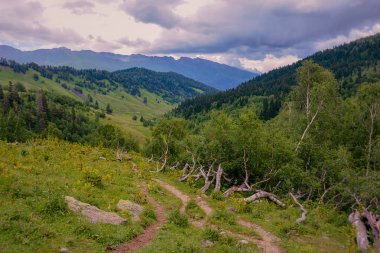dağ gölleri Kafkasya'da