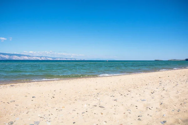 Naturaleza Pintoresca Del Lago Baikal — Foto de Stock