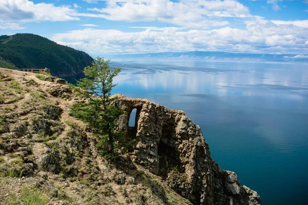 Yang Indah Alam Danau Baikal — Stok Foto