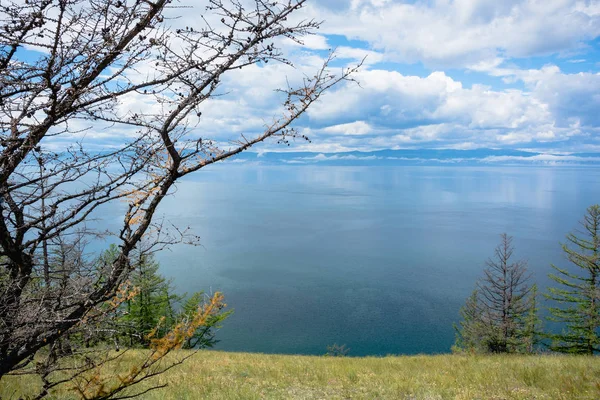 Naturaleza Pintoresca Del Lago Baikal — Foto de Stock