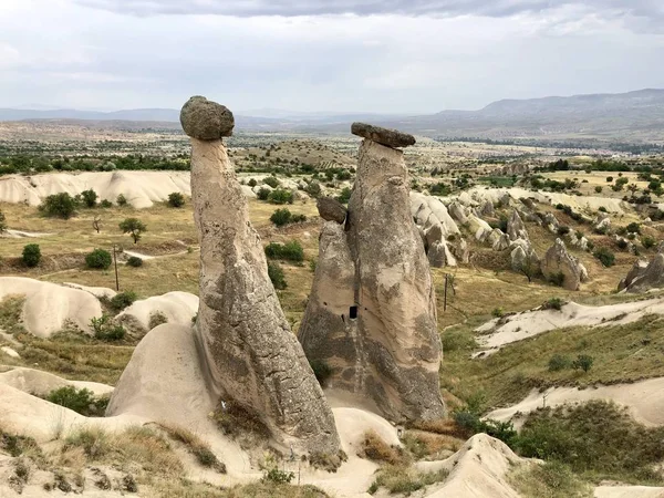 Reise Nach Kappadokien Mit Luftballons — Stockfoto