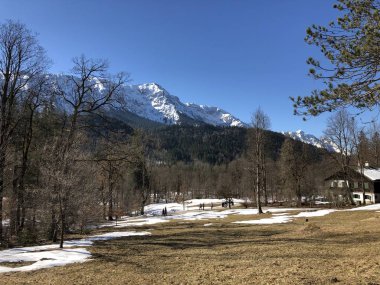 karlı Alpler'e yolculuk