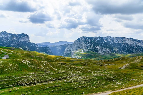 Parque Nacional Durmitor Paso Montaña Montenegro —  Fotos de Stock